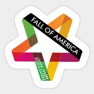 Fall Of America Sticker
